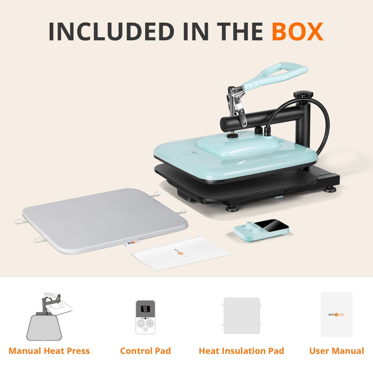 HTVRONT Manual Transferpresse