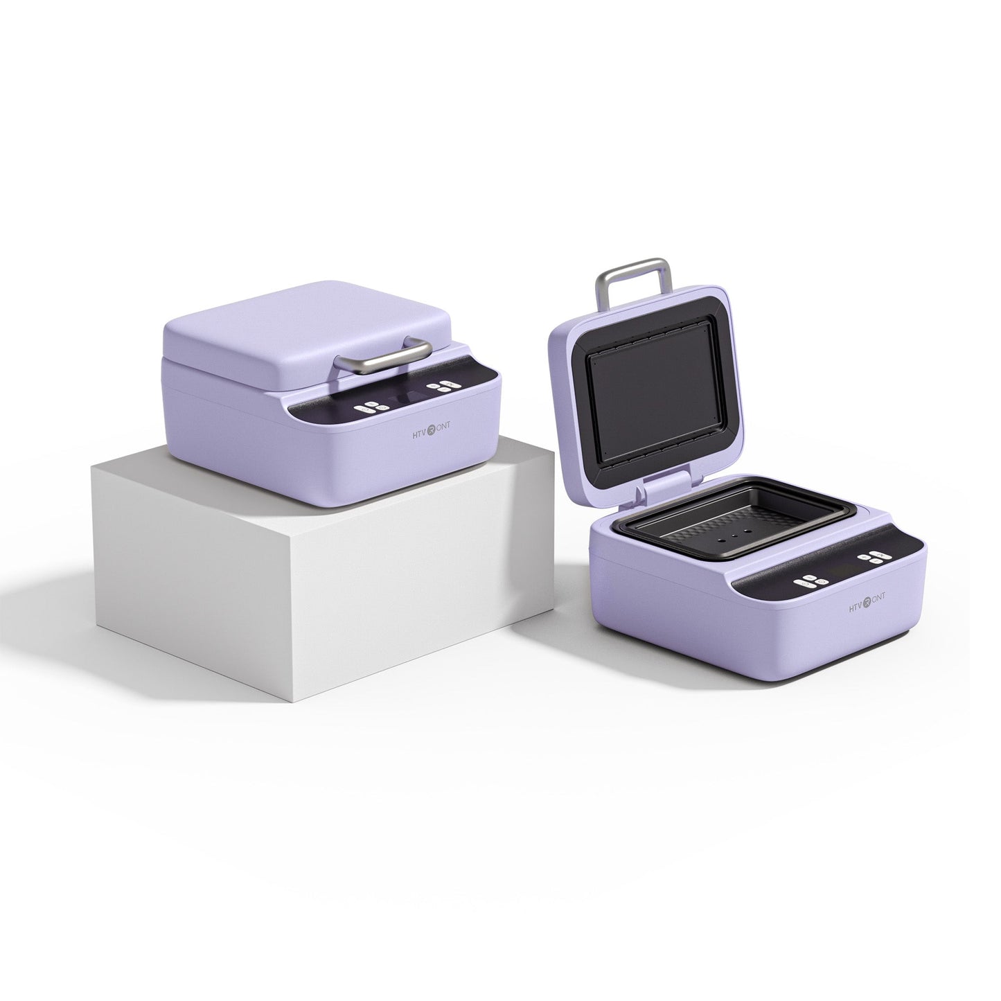 Purple phone case heat press unbox