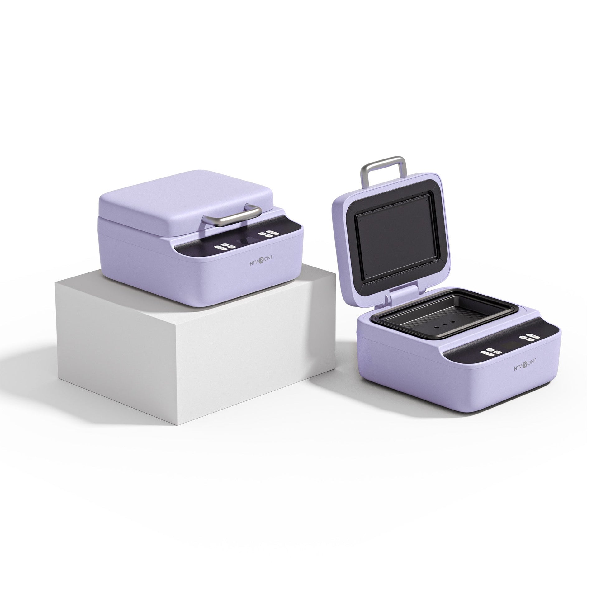 Purple phone case heat press unbox